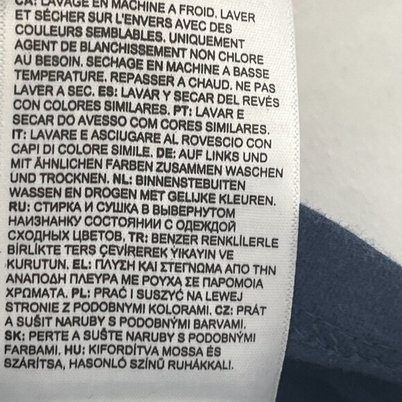 The North Face Shirt Adult XL Blue Graphic Print Logo Short Sleeve Crew Neck - Picture 6 of 6